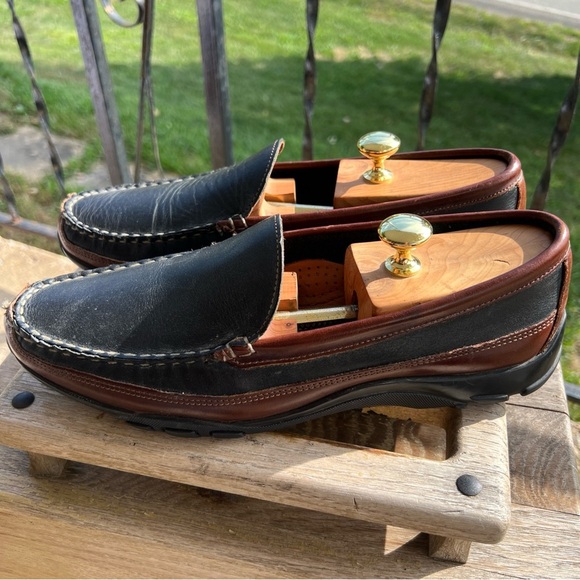 ALLEN EDMONDS Boulder Venetian Driving Moccasins Leather Loafers 11D - Picture 5 of 12